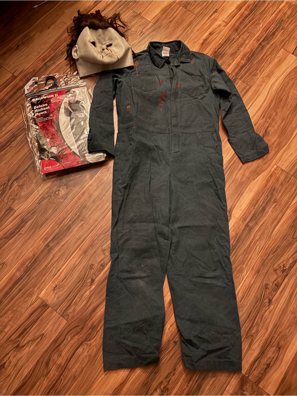 Spirit Michael Myers Jumpsuit & mask Kids Halloween Costume